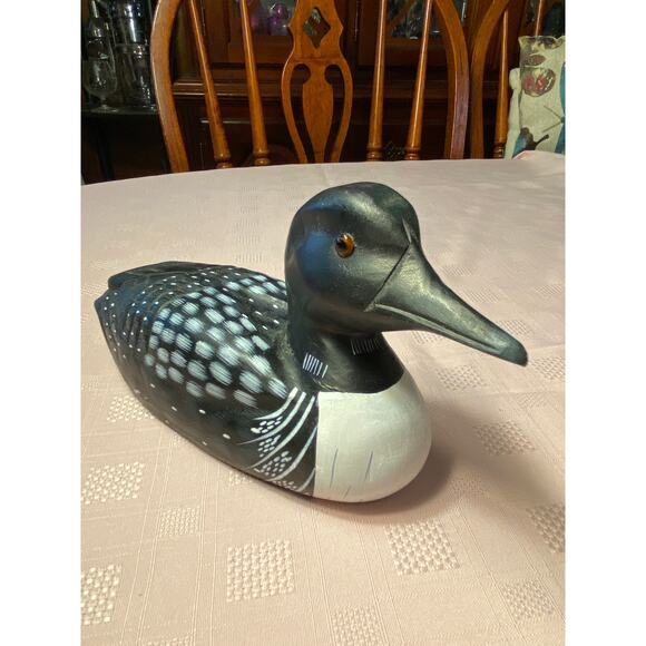 Price Products Brighton Woods Handcarved Forward Facing Duck Figurine NIB - Picture 11 of 16